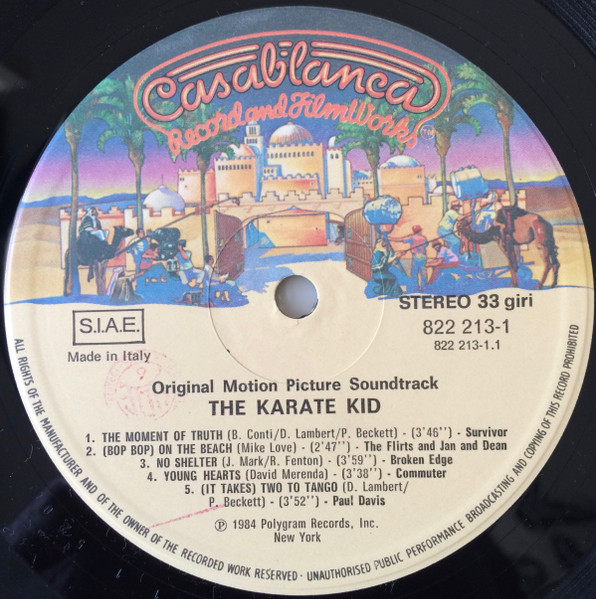 Various - Karate Kid (Original Motion Picture Soundtrack) | Casablanca (822 213-1) - 3 Various - Karate Kid (Original Motion Picture Soundtrack) | Casablanca (822 213-1) - 3