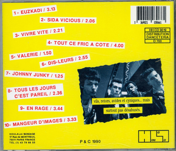 Les Dileurs - Mangeur D'Images [CD] | Houlala (HH CD 9019) - 2