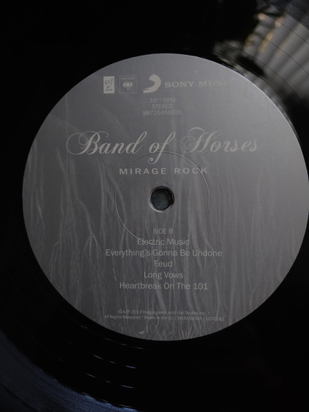 Band Of Horses - Mirage Rock | Columbia (88725 45633 1) - 4 Band Of Horses - Mirage Rock | Columbia (88725 45633 1) - 4