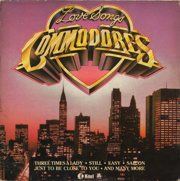 Commodores - Love Songs | K-Tel (NE 1171)