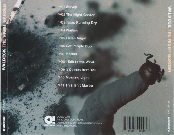 Waldeck - The Night Garden | Dope Noir (DONO 0005) - 3
