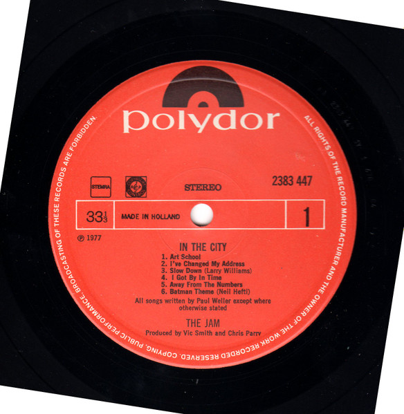 The Jam - In The City | Polydor (2383 447) - 2