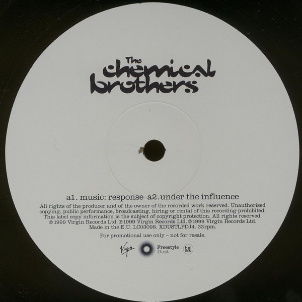 The Chemical Brothers - Surrender | Virgin (XDUSTLPDJ 4) - 3 The Chemical Brothers - Surrender | Virgin (XDUSTLPDJ 4) - 3
