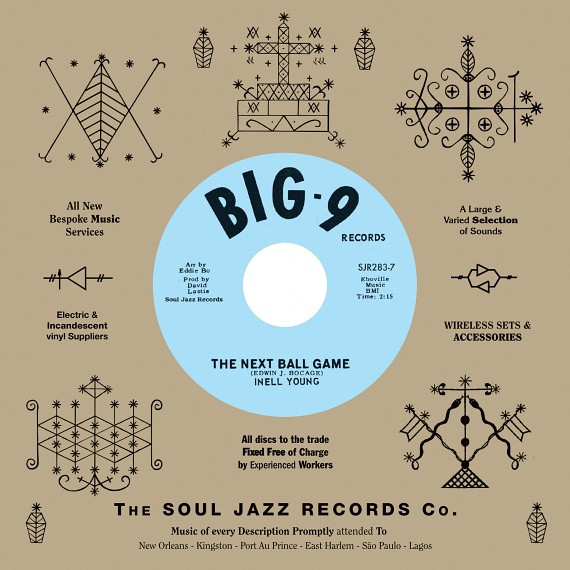 Inell Young - The Next Ball Game | Soul Jazz Records (SJR283-7) Inell Young - The Next Ball Game | Soul Jazz Records (SJR283-7)