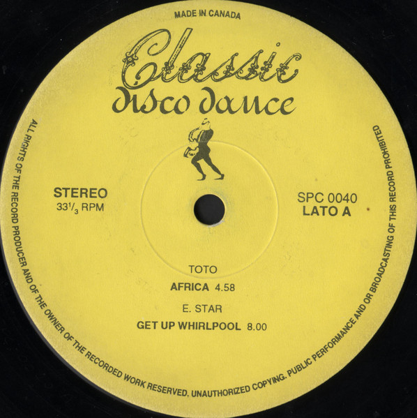 Various - Classic Disco Dance | Classic Disco Dance (SPC 0040) - main Various - Classic Disco Dance | Classic Disco Dance (SPC 0040) - main