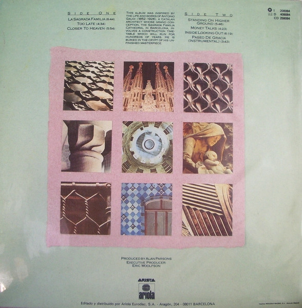 The Alan Parsons Project - Gaudi | Arista (I 208084) - 2