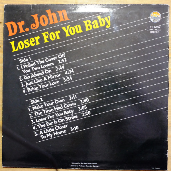 Dr. John - Loser For You Baby | Babylon (F/80023) - 2