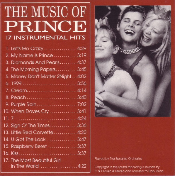 The Songrise Orchestra - The Music Of Prince 17 Instrumental Hits | Elap Music (3828CD) - 2
