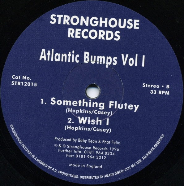 Baby Sean & Phat Felix - Atlantic Bumps Vol. 1 | Stronghouse Records (STR12015) - 2