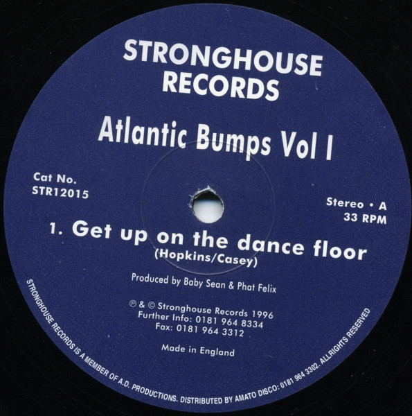 Baby Sean & Phat Felix - Atlantic Bumps Vol. 1 | Stronghouse Records (STR12015) - main