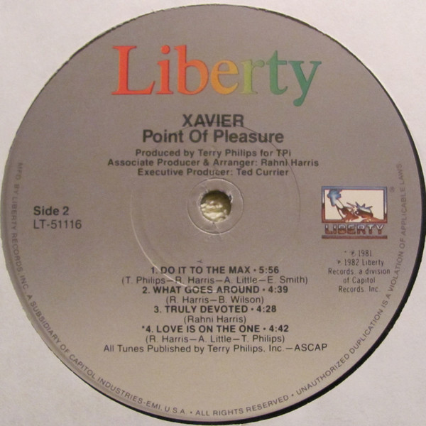 Xavier - Point Of Pleasure | Liberty (LT-51116) - 4