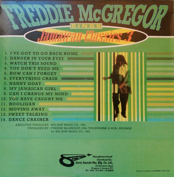 Freddie McGregor - Sings Jamaican Classics 3 | Big Ship (TECW-23180) - 2 Freddie McGregor - Sings Jamaican Classics 3 | Big Ship (TECW-23180) - 2