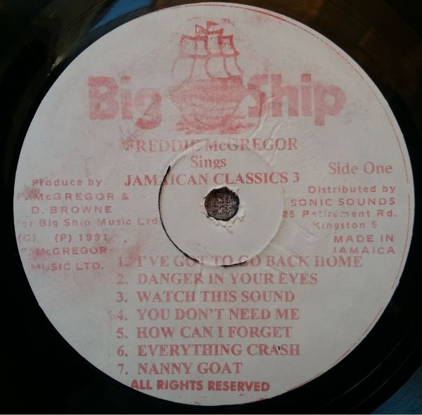 Freddie McGregor - Sings Jamaican Classics 3 | Big Ship (TECW-23180) - 3 Freddie McGregor - Sings Jamaican Classics 3 | Big Ship (TECW-23180) - 3
