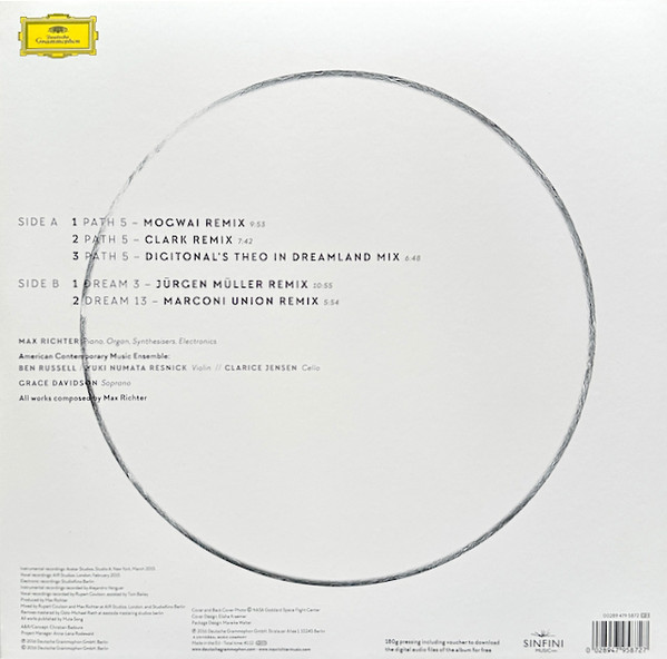 Max Richter - Sleep Remixes | Deutsche Grammophon (479 5872) - 2 Max Richter - Sleep Remixes | Deutsche Grammophon (479 5872) - 2