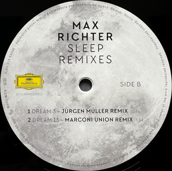 Max Richter - Sleep Remixes | Deutsche Grammophon (479 5872) - 4 Max Richter - Sleep Remixes | Deutsche Grammophon (479 5872) - 4