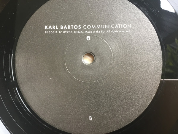 Karl Bartos - Communication | Trocadero Records (TR 20611) - 4