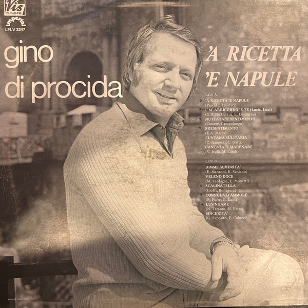 Gino Di Procida - 'A Ricetta 'E Napule | Vis Radio (LP LV 3347) - 2