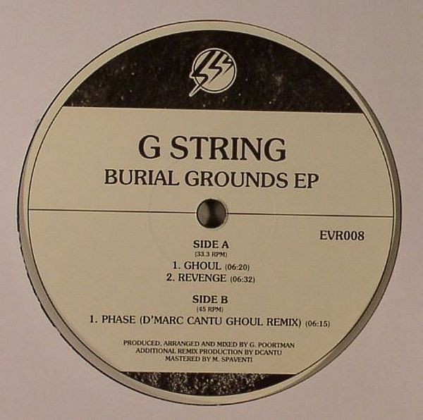 Gstring - Burial Grounds EP | Echovolt Records (EvR008) - main Gstring - Burial Grounds EP | Echovolt Records (EvR008) - main