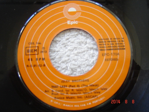 The Isley Brothers - That Lady | Epic (EPC 1704) - 4 The Isley Brothers - That Lady | Epic (EPC 1704) - 4