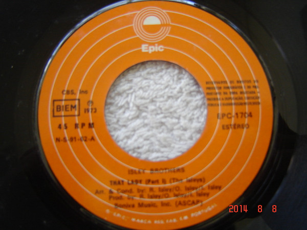 The Isley Brothers - That Lady | Epic (EPC 1704) - 3 The Isley Brothers - That Lady | Epic (EPC 1704) - 3