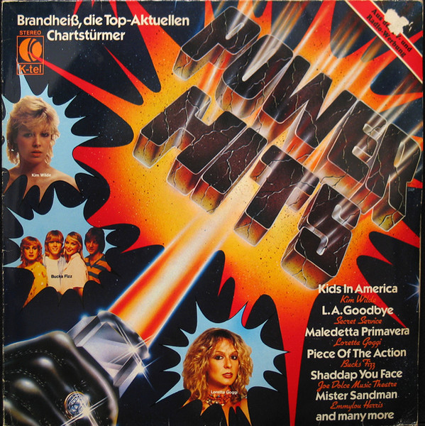 Various - Power Hits (Brandheiß, Die Top-Aktuellen Chartstürmer) | K-Tel (TG 1331) - main