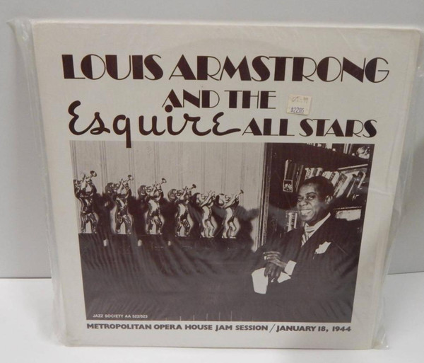 Louis Armstrong And Esquire All Stars - Metropolitan Opera House Jam Session January 18, 1944 | Jazz Society (AA 522/523) - main