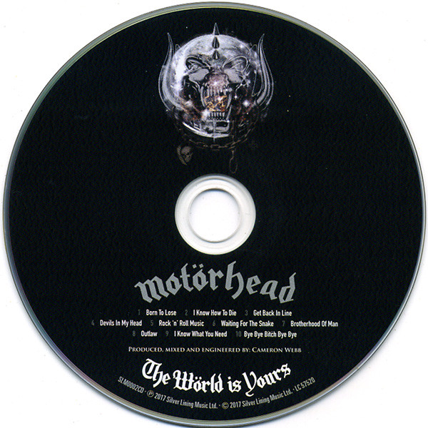Motörhead - The Wörld Is Yours | Silver Lining Music (SLM0002CD) - 3