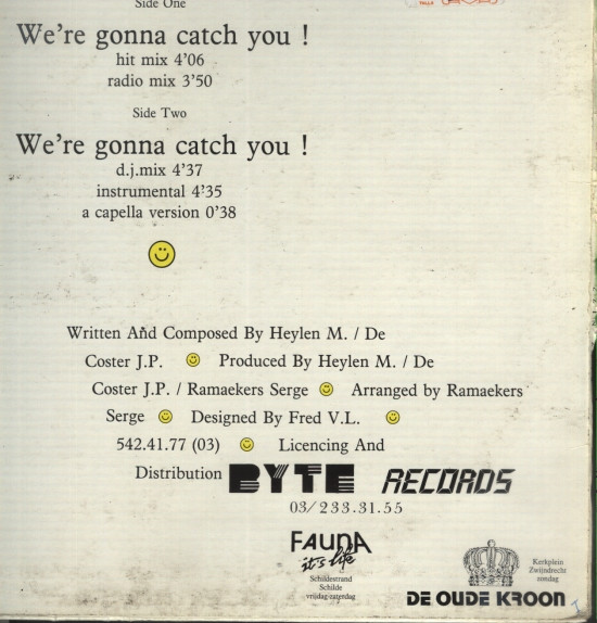 Bizz Nizz - We're Gonna Catch You! | Byte Records (BYTE 12.001) - 2