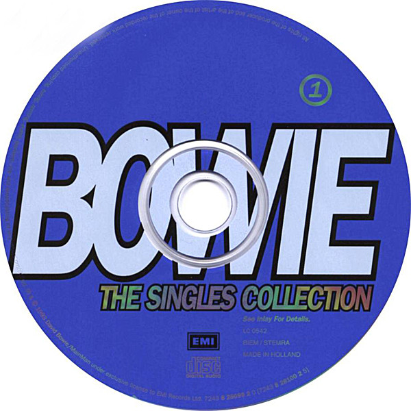 David Bowie - The Singles Collection | EMI (7243 8 28099 2 0) - 3 David Bowie - The Singles Collection | EMI (7243 8 28099 2 0) - 3