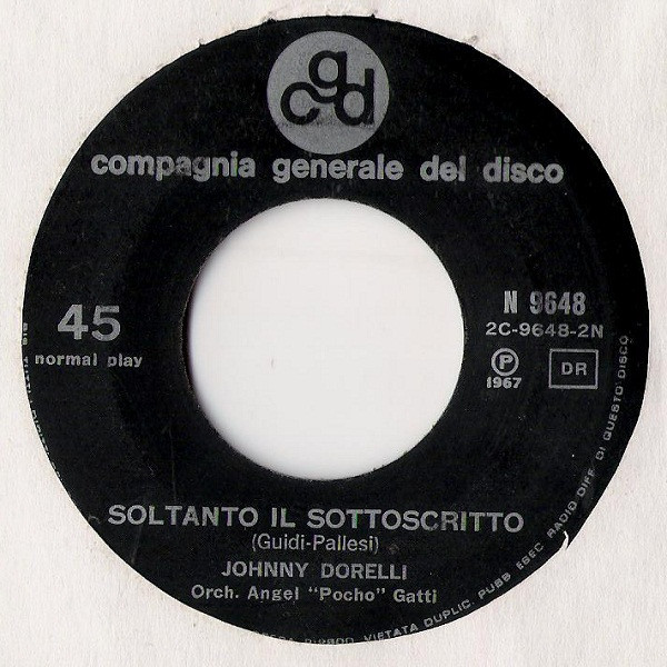 Johnny Dorelli - L’Immensità | CGD (N 9648) - 4