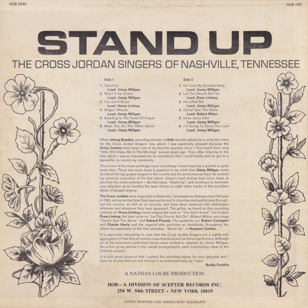 Cross Jordan Singers - Stand Up | HOB (HOB 249) - 2 Cross Jordan Singers - Stand Up | HOB (HOB 249) - 2