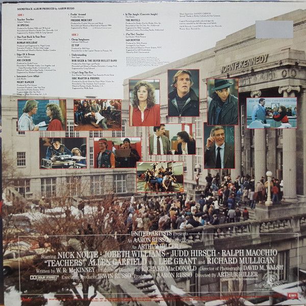 Various - Original Soundtrack From The Motion Picture "Teachers" [Vinyl] | Capitol Records (SV-12371) - 2