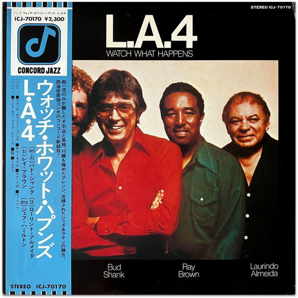 LA4 - Watch What Happens | Concord Jazz (ICJ-70170) - 2