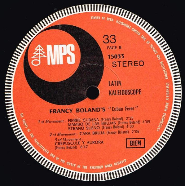 Clarke-Boland Big Band - Latin Kaleidoscope | MPS Records (15033) - 4
