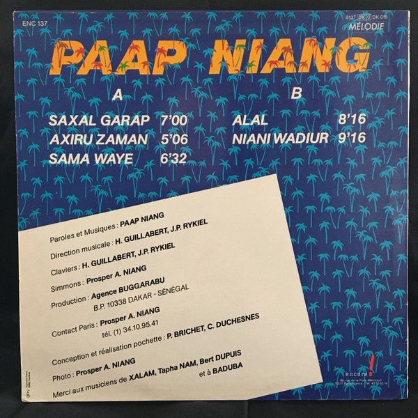 Paap Niang - Saxal Garap | Encore ! (ENC 137) - 2