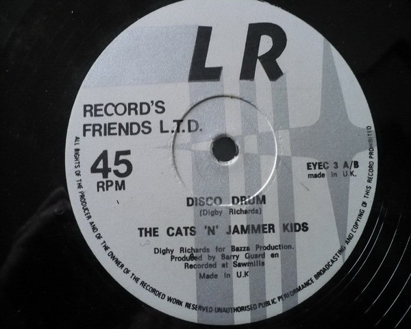The Cats 'N' Jammer Kids - Disco Drum | L R (Eyec 3 a/b) - main