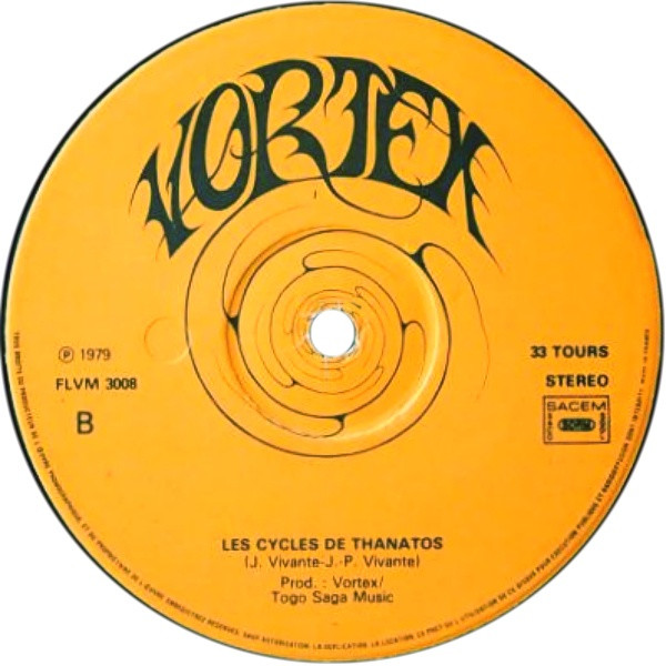 Vortex - Les Cycles De Thanatos | Not On Label (Vortex Self-released) (FLVM 3008) - 4 Vortex - Les Cycles De Thanatos | Not On Label (Vortex Self-released) (FLVM 3008) - 4