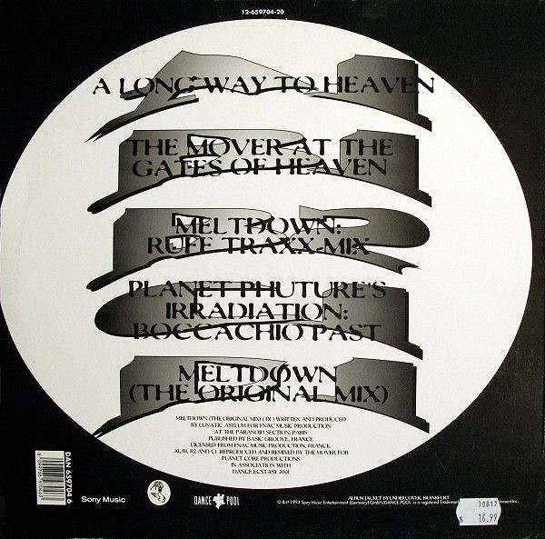 Lunatic Asylum - The Meltdown Mixes - A.L.S.O. Remixed By The Mover | Dance Pool (DAN 659704 6) - 2 Lunatic Asylum - The Meltdown Mixes - A.L.S.O. Remixed By The Mover | Dance Pool (DAN 659704 6) - 2