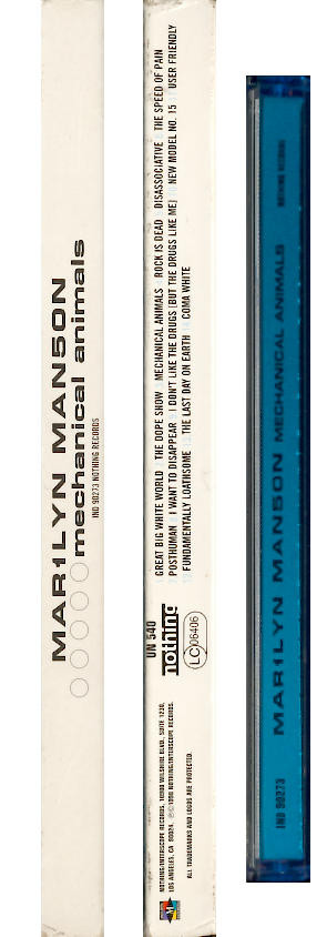 Marilyn Manson - Mechanical Animals | Nothing Records (IND 90273) - main Marilyn Manson - Mechanical Animals | Nothing Records (IND 90273) - main