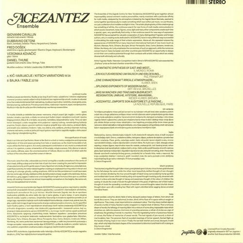 Acezantez - Acezantez | Sub Rosa (SRV450) - 2 Acezantez - Acezantez | Sub Rosa (SRV450) - 2