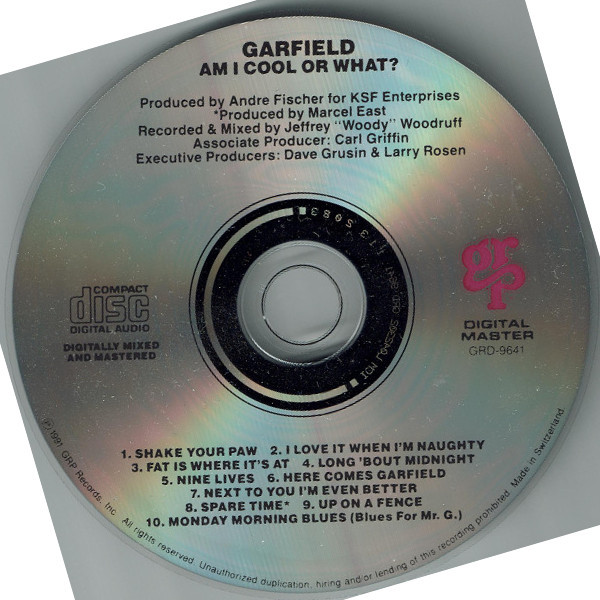 Various - Garfield "Am I Cool Or What?" | GRP (GRP-9641-2) - 2