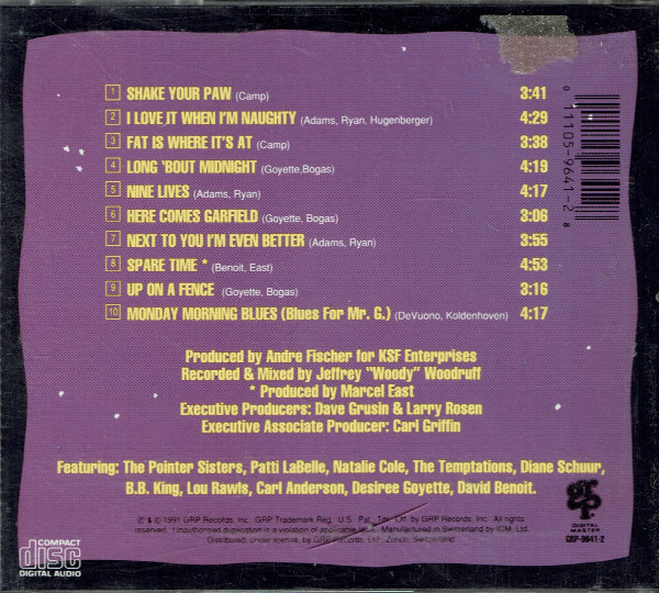 Various - Garfield "Am I Cool Or What?" | GRP (GRP-9641-2) - 3