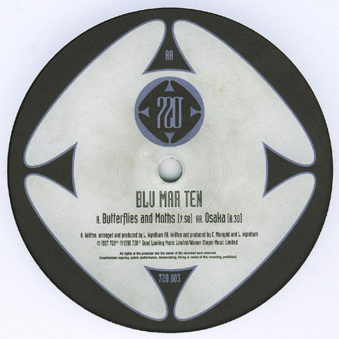 Blu Mar Ten - Butterflies And Moths / Osaka | 720 Degrees (720 003)