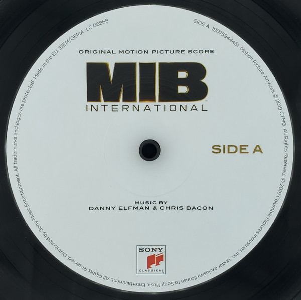 Danny Elfman & Chris Bacon - MIB International (Original Motion Picture Score) | Sony Classical (19075944451) - 3 Danny Elfman & Chris Bacon - MIB International (Original Motion Picture Score) | Sony Classical (19075944451) - 3