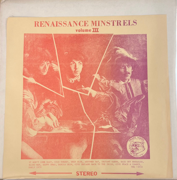 The Beatles - Renaissance Minstrels Volume III | Trade Mark Of Quality (73032) - 4 The Beatles - Renaissance Minstrels Volume III | Trade Mark Of Quality (73032) - 4