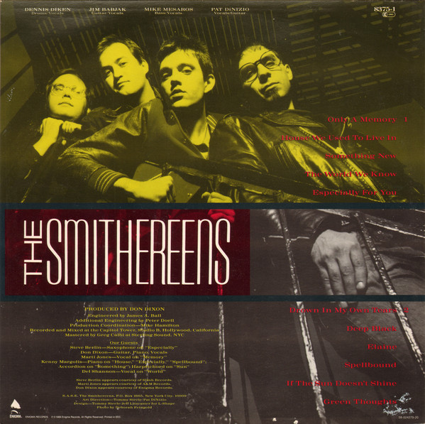The Smithereens - Green Thoughts | Enigma (8375-1) - 2