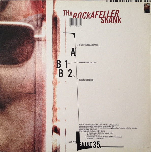 Fatboy Slim - The Rockafeller Skank | Skint (665968 6) - 2