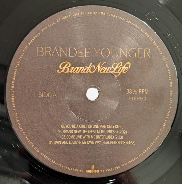 Brandee Younger - Brand New Life | Impulse! (B0037351-01) - 3