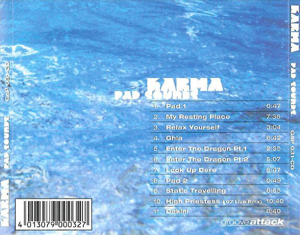 Karma - Pad Sounds | Groove Attack (GAP 031-CD) - 2 Karma - Pad Sounds | Groove Attack (GAP 031-CD) - 2