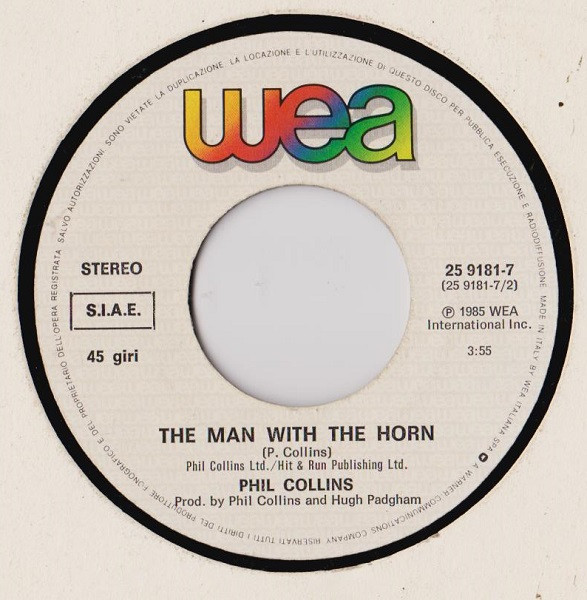 Phil Collins - Sussudio | WEA (25 9181-7) - 4